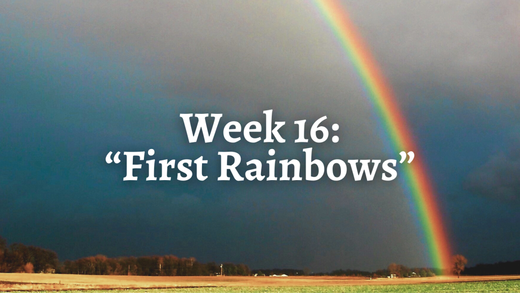 Week 16: “First Rainbows”